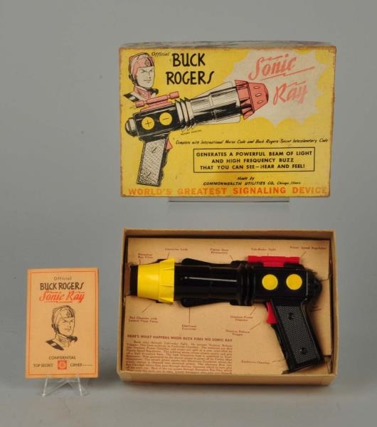 BUCK ROGERS SONIC RAY GUN IN BOX.                 