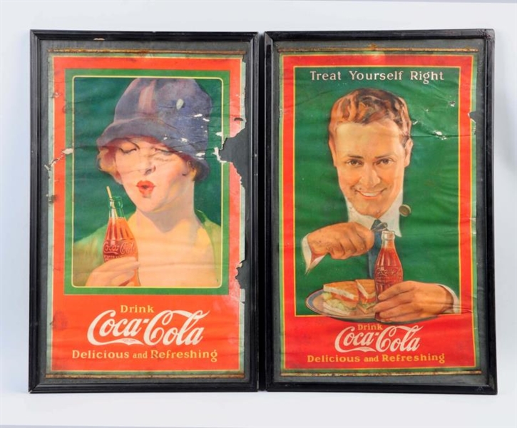 LOT OF 2: 1920S PAPER POSTERS.                   