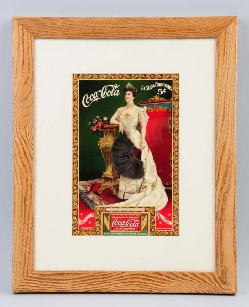 1904 COCA - COLA COUPON WITH AD.                  