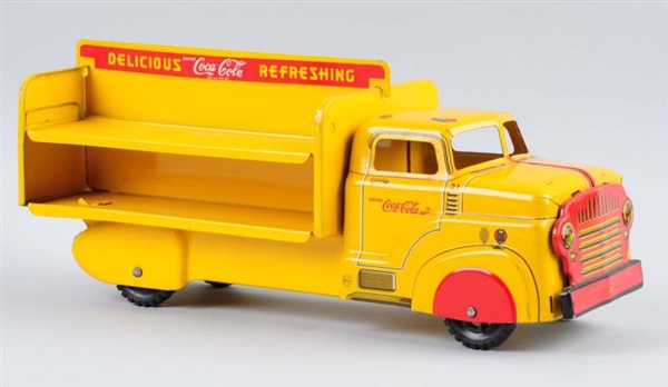 1950S COCA - COLA TRUCK BY MAR TOYS.              