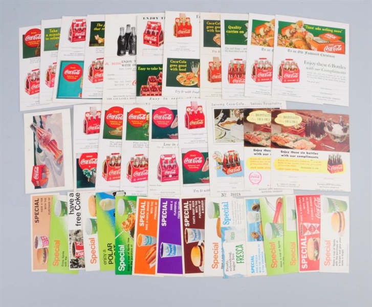 LOT OF ASSORTED COCA - COLA AND SPRITE COUPONS.   