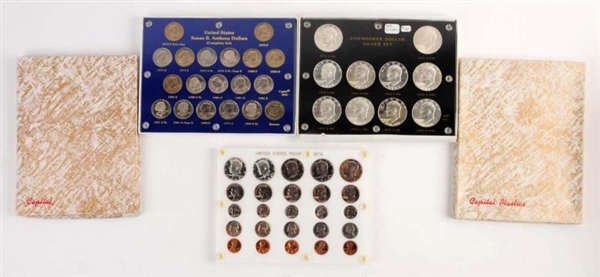 LOT OF 3: UNITED STATES PROOF SETS.               