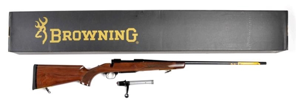 **MIB BROWNING A-BOLT ACTION RIFLE.               