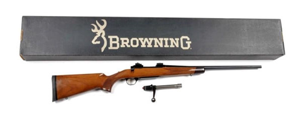 **MIB BROWNING A-BOLT II BOLT ACTION RIFLE.       