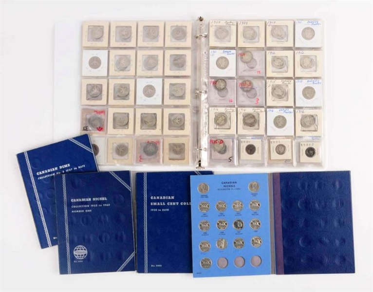 COLLECTION OF U.S. & CANADIAN COINS.              