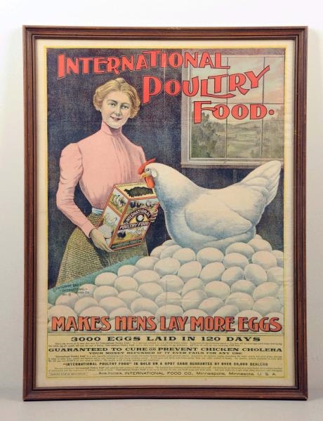 INTERNATIONAL POULTRY FOOD PAPER SIGN.            