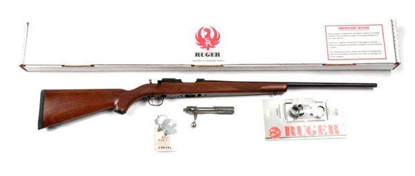 **MIB RUGER MODEL 77/17 BOLT ACTION RIFLE.        