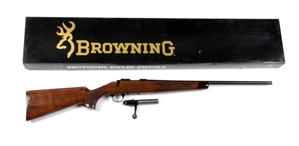 **MIB BROWNING A-BOLT .22 BOLT ACTION RIFLE.      