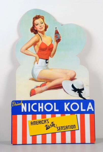 1940-50S NICHOL KOLA CUTOUT POSTER.              