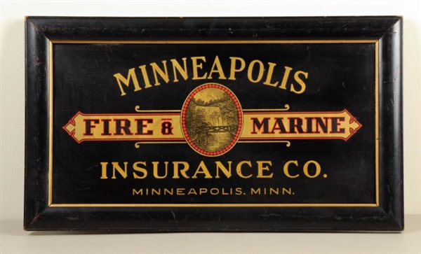 MINNEAPOLIS FIRE MARING INS. SIGN.                