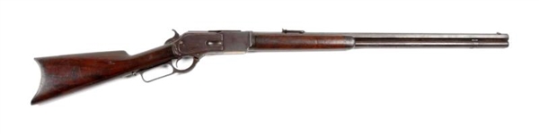 WINCHESTER MODEL 1876 LEVER ACTION RIFLE.         