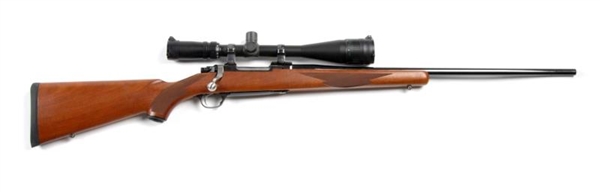 **AS NEW RUGER MODEL 77 BOLT ACTION RIFLE.        