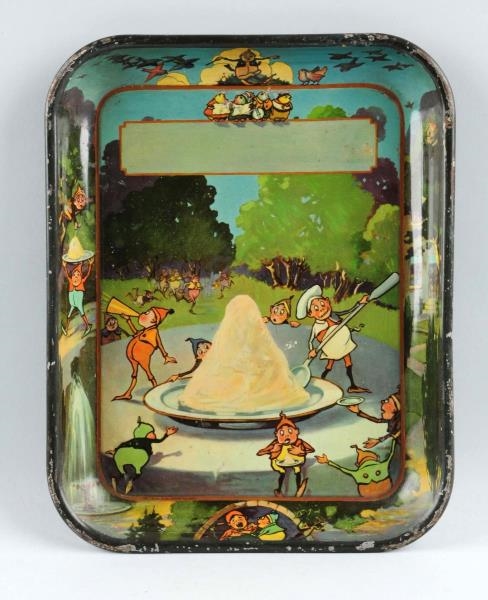 1920S BROWNIES ICE CREAM SERVING TRAY.           