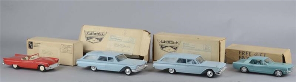 LOT OF 4: FORD PROMO MODELS IN ORIGINAL BOXES     