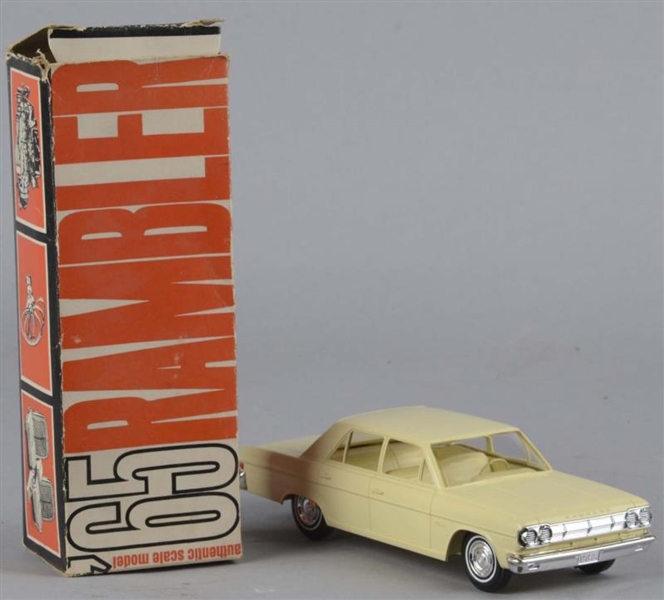1965 RAMBLER DEALER PROMO CAR IN ORIGINAL BOX     