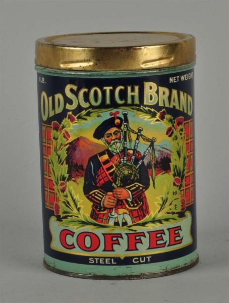 COFFEE TIN "OLD SCOTCH BRAND"                     