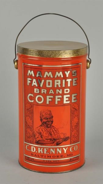 COFFEE TIN "MAMMYS FAVORITE BRAND"               
