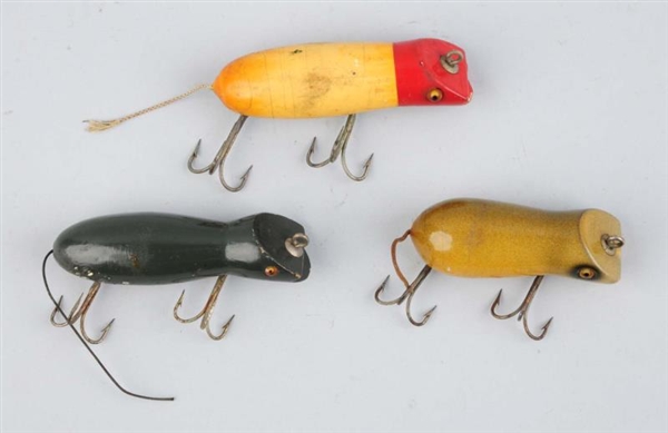 LOT OF 3:  SHAKESPEARE SWIMMING MOUSE BAITS.      