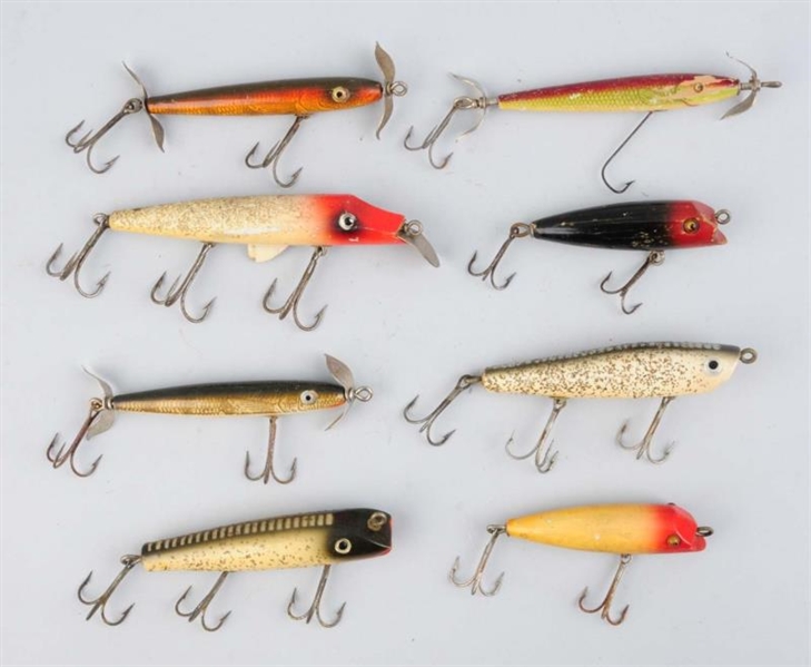LOT OF 8:  SHAKESPEARE BAITS.                     