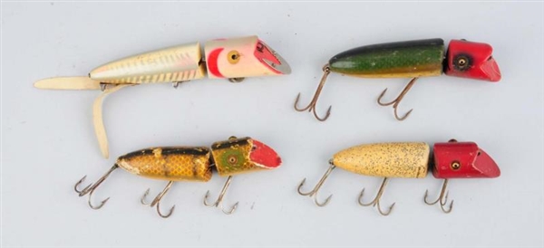 LOT OF 4: MISCELLANEOUS FISHING LURES             