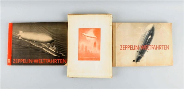 LOT OF 2: ZEPPELIN-WELTFAHRTEN ALBUMS IN SLIPCASE.