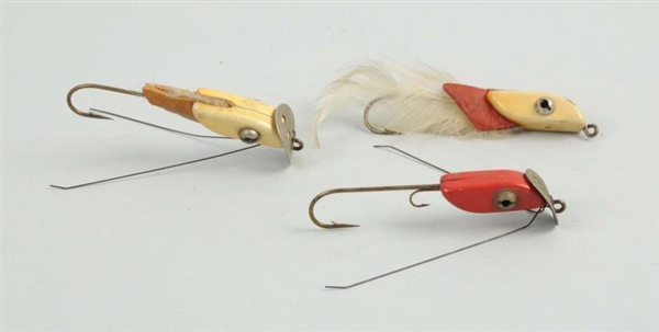 LOT OF 3: OUTING METAL BAITS.                     