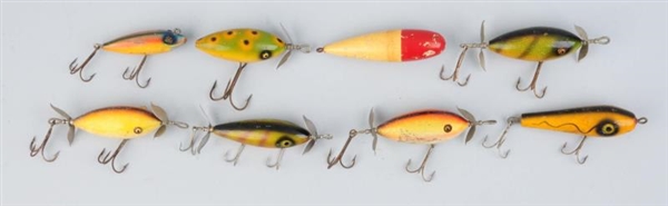 LOT OF 8: ASSORTED SOUTH BEND BAITS.              