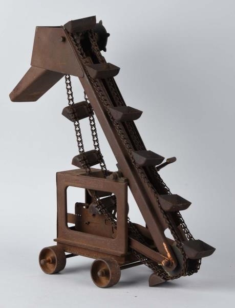 PRESSED STEEL BUDDY L COAL CONVEYOR TOY.          