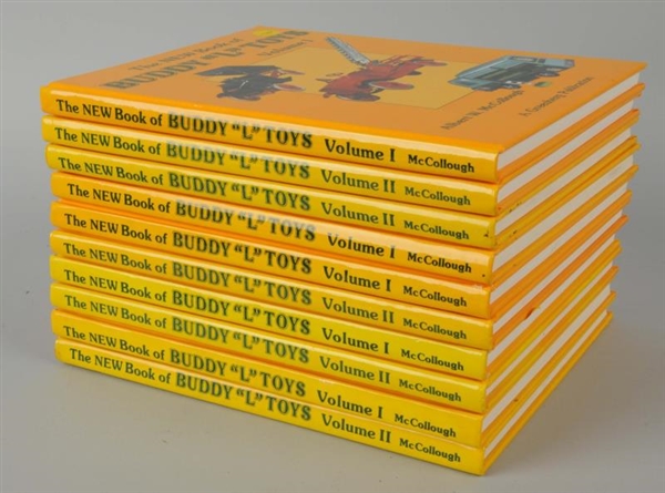 LOT OF 10: BUDDY L TOY COLLECTOR BOOKS.           
