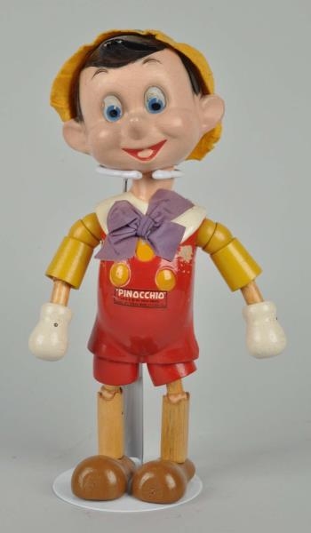 IDEAL WOODEN JOINTED PINNOCHIO FIGURE.            