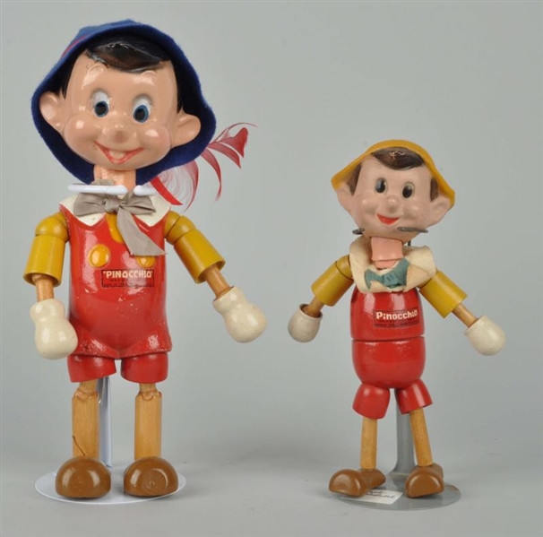 LOT OF 2: IDEAL PINOCCHIO FIGURES                 