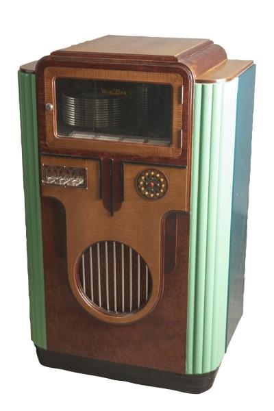 MULTI-COIN WURLITZER MODEL 312 PHONOGRAPH JUKEBOX 