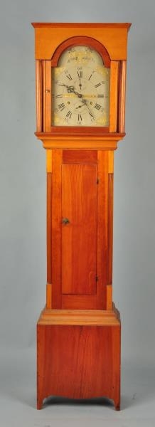 TALL CASE CLOCK BY R. WHITING & WINCHESTER.       