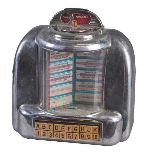 SEEBURG WALL-O-MATIC 100 REMOTE JUKEBOX WALL BOX  