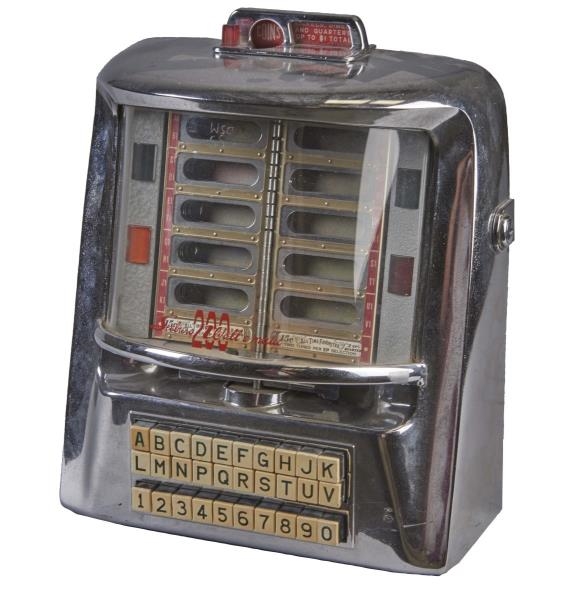 SEEBURG WALL-O-MATIC 200 REMOTE JUKEBOX WALL BOX  