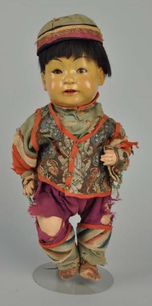 ASIAN COMPOSITION DOLL.                           