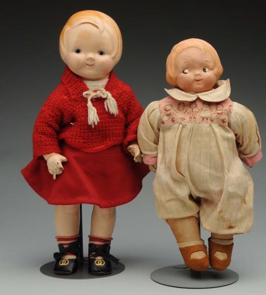 LOT OF 2: "CAMPBELL KID” DOLLS.                   
