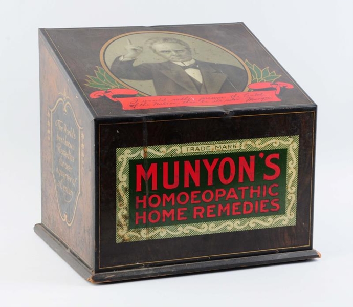 MUNYON’S HOMEOPATHIC HOME REMEDIES COUNTER DISPLAY
