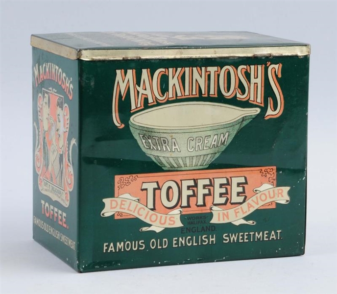 MACKINTOSHS EXTRA CREAM TOFFEE TIN.              