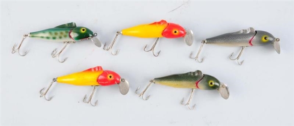LOT OF 5:  CHICAGO TACKLE FISHING LURES.          