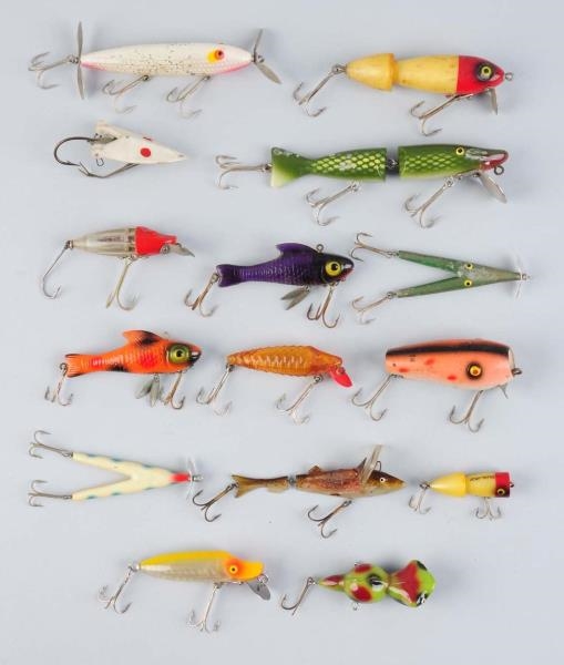 LOT OF ASSORTED FISHING LURES.                    