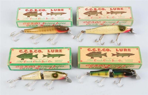 LOT OF 4:  CCB CO BAITS IN BOXES.                 