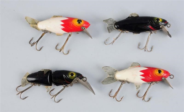 LOT OF 4: ASSORTED STRIKEE BAITS.                 