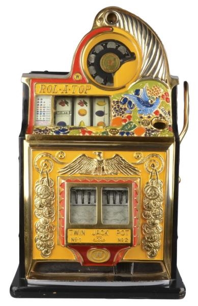 ***5¢ WATLING ROL A TOP BIRD OF PARADISE SLOT     