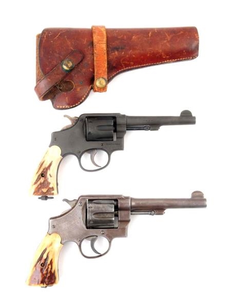 **LOT OF 2: S&W D.A. REVOLVERS.                   
