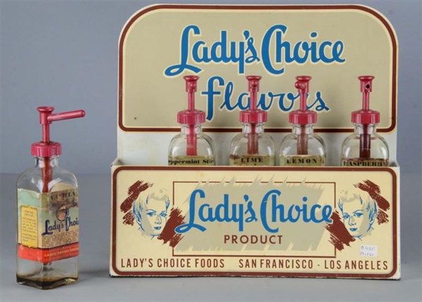 LADYS CHOICE FLAVOR STORE COUNTERTOP DISPLAY     