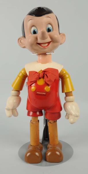 LARGE IDEAL WOODEN PINNOCHIO DOLL.                