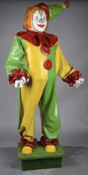 LIFE-SIZE CLOWN AUTOMATON ATTENTION GETTER        