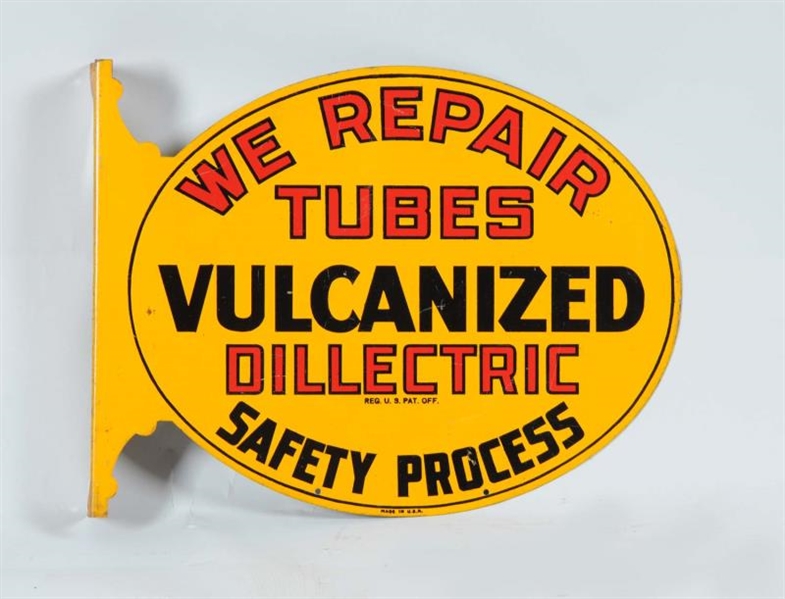 TUBES VULCANIZED DILLECTRIC SAFETY PROCESS SIGN.  