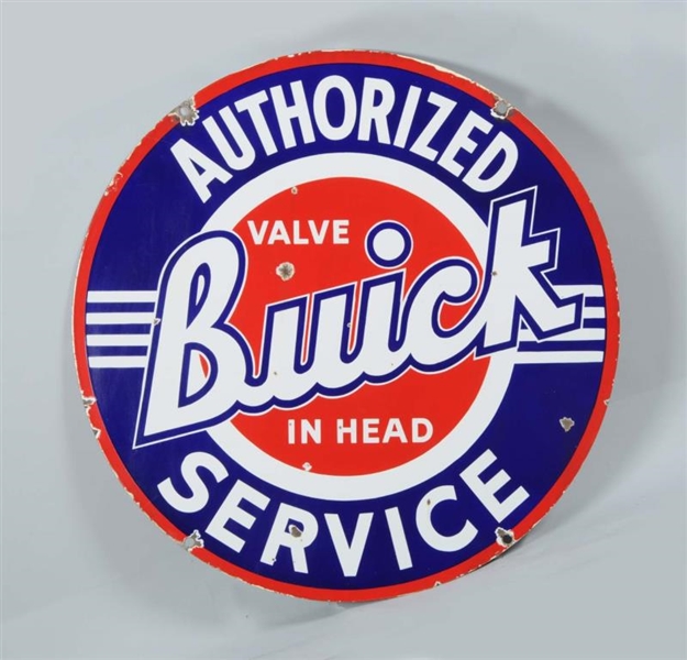 BUICK VALVE-IN-HEAD AUTHORIZED SERVICE DSP SIGN.  